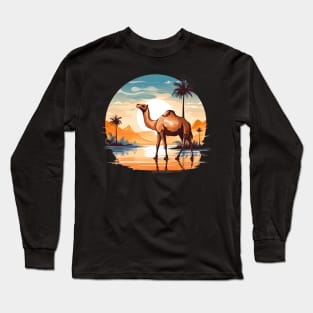 Camel Long Sleeve T-Shirt